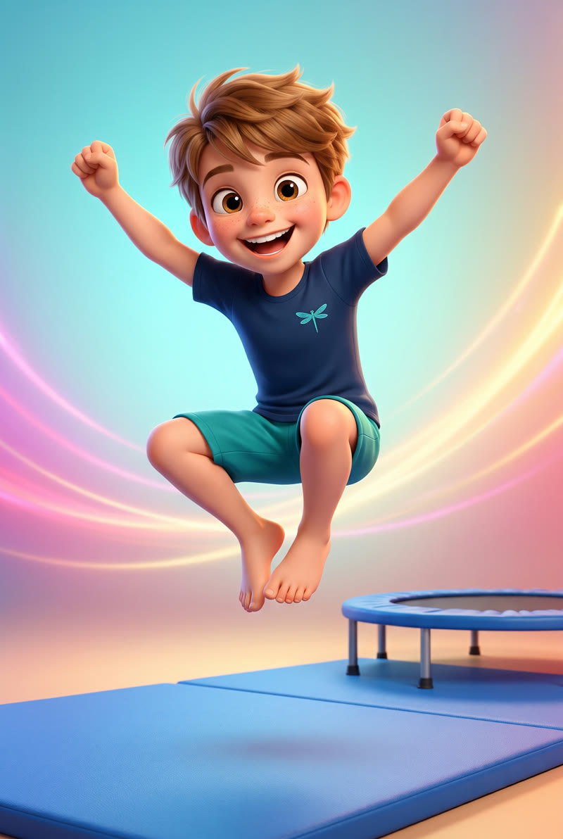 Giacomo, 8 anni, TeamGym